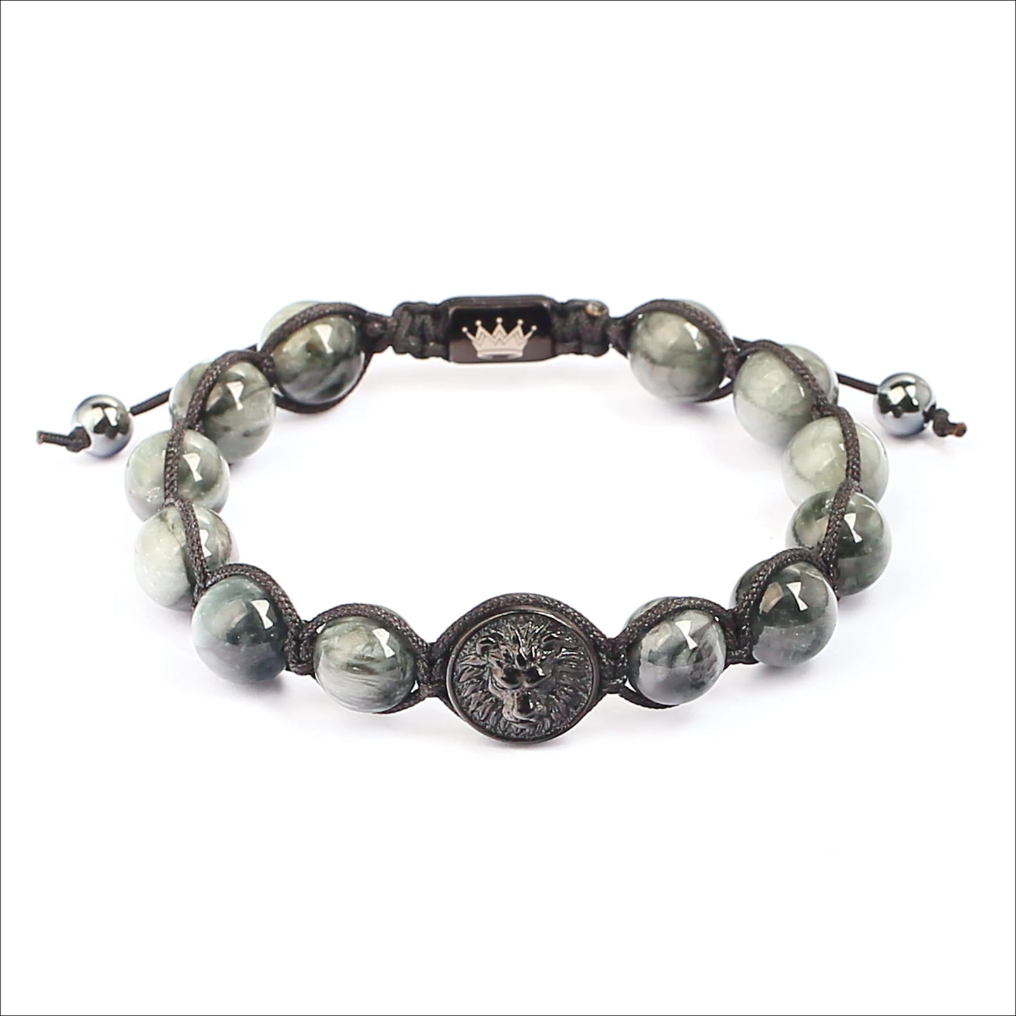 Fashion Black Lion Beaded Bracelets