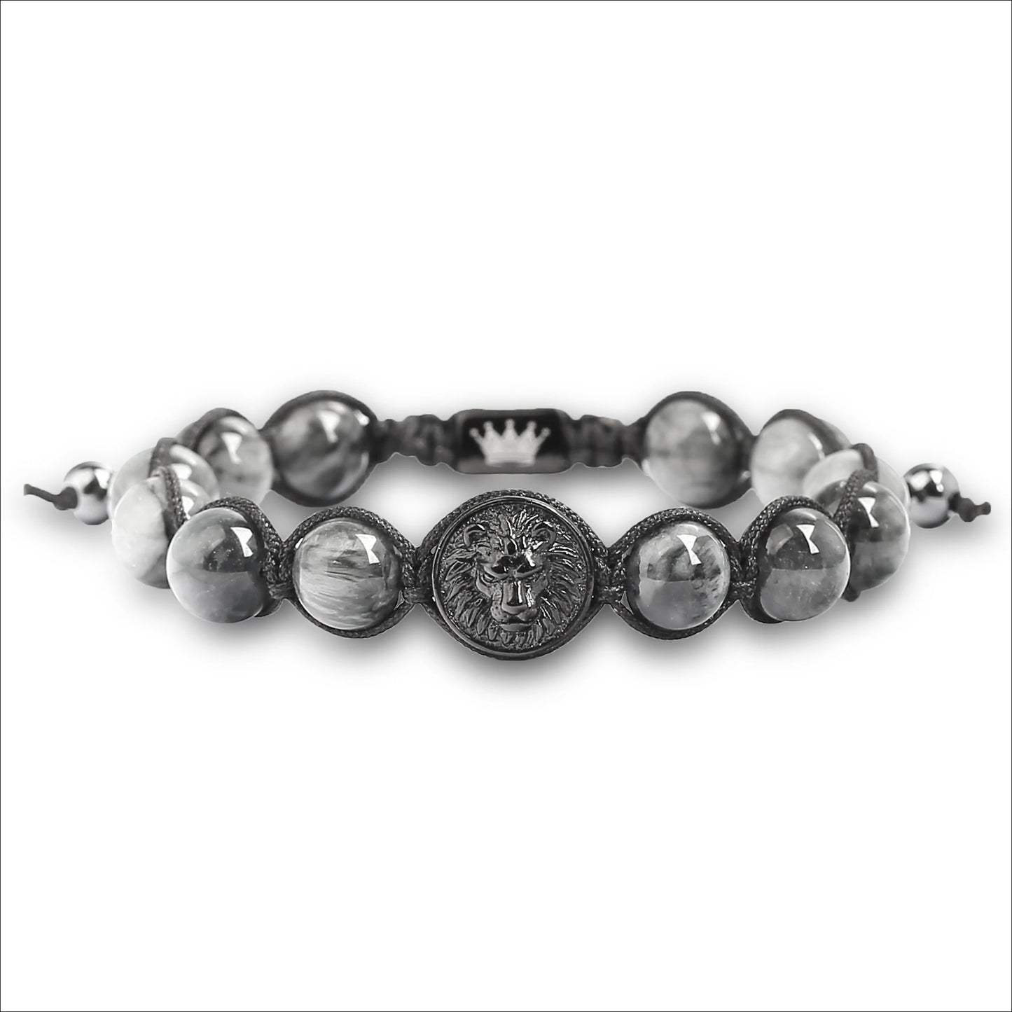 Fashion Black Lion Beaded Bracelets