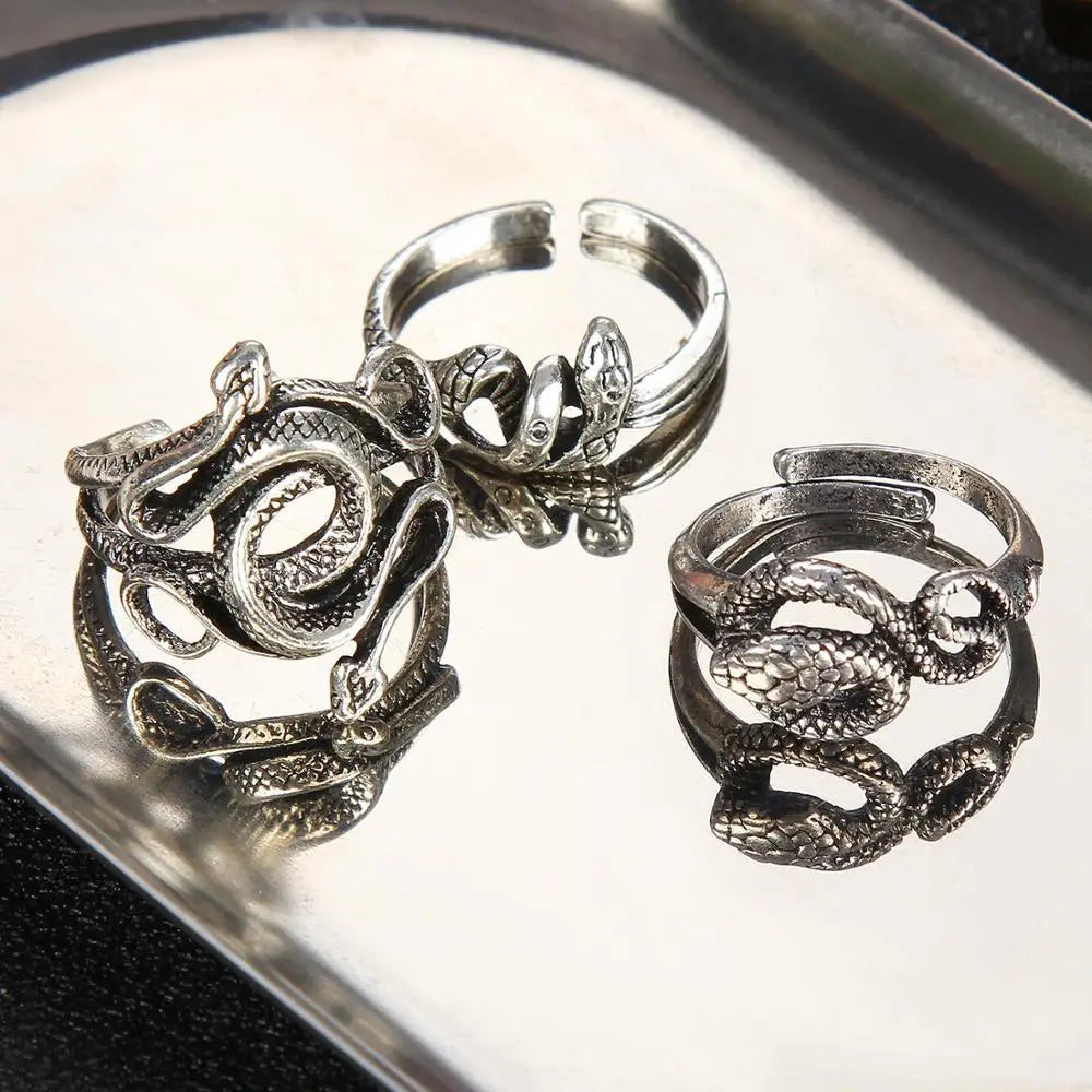 Gothic Retro Snake Ring