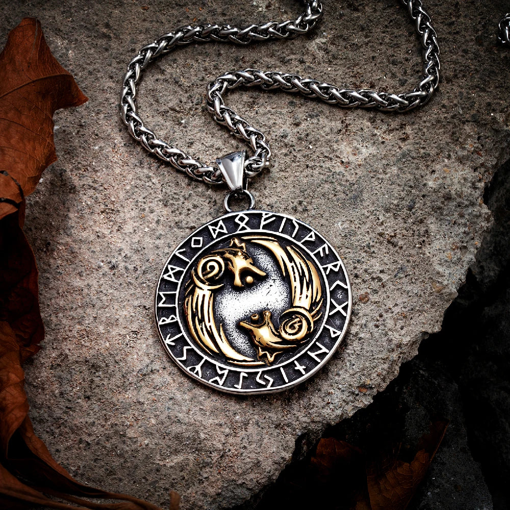Unique Viking Vintage Wolf Necklaces