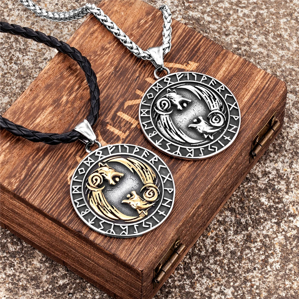 Unique Viking Vintage Wolf Necklaces