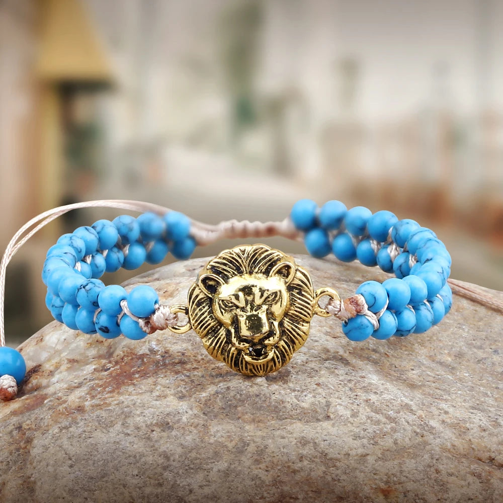 Amazing Lion Handmade Bracelet