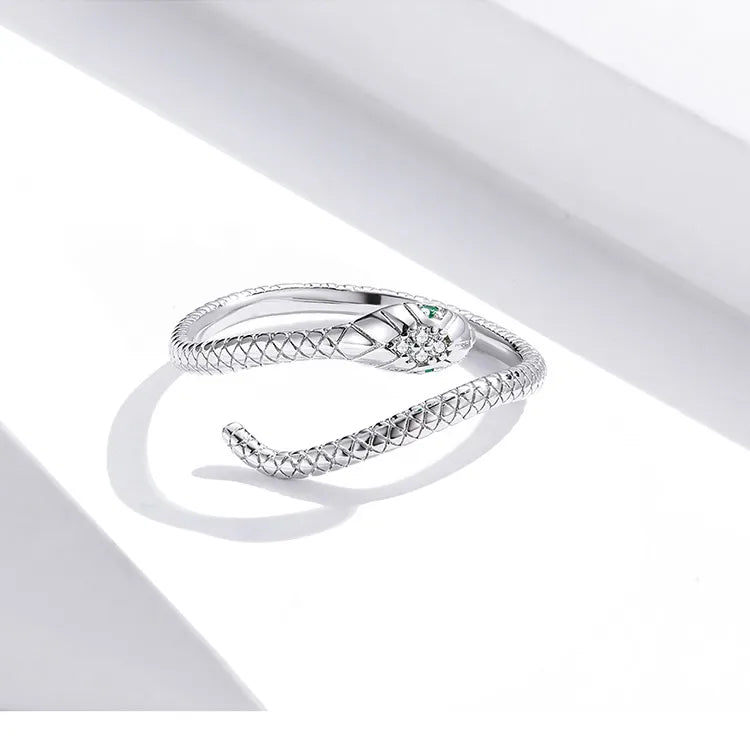 Amazing 925 Sterling Silver Snake Ring