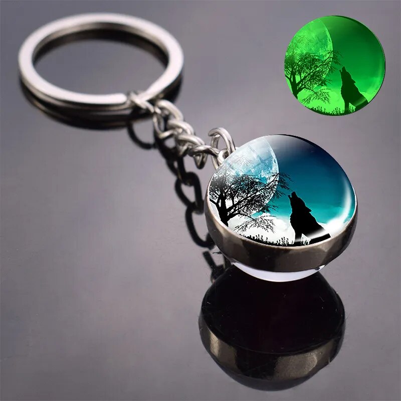 Unique Wolf Key Chain