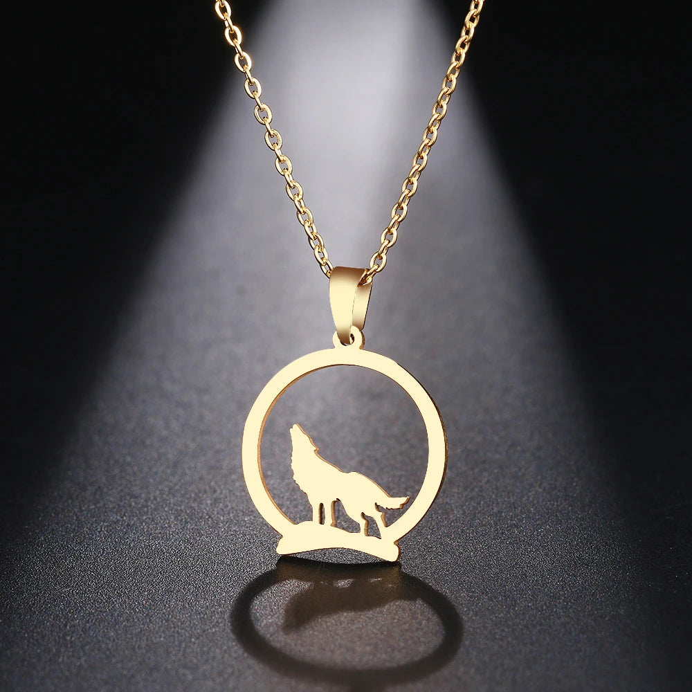 Luxury Wolf Necklace