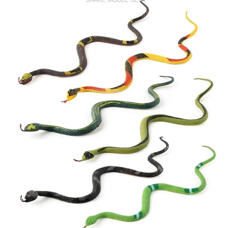 Adorable Plastic Snakes Toys
