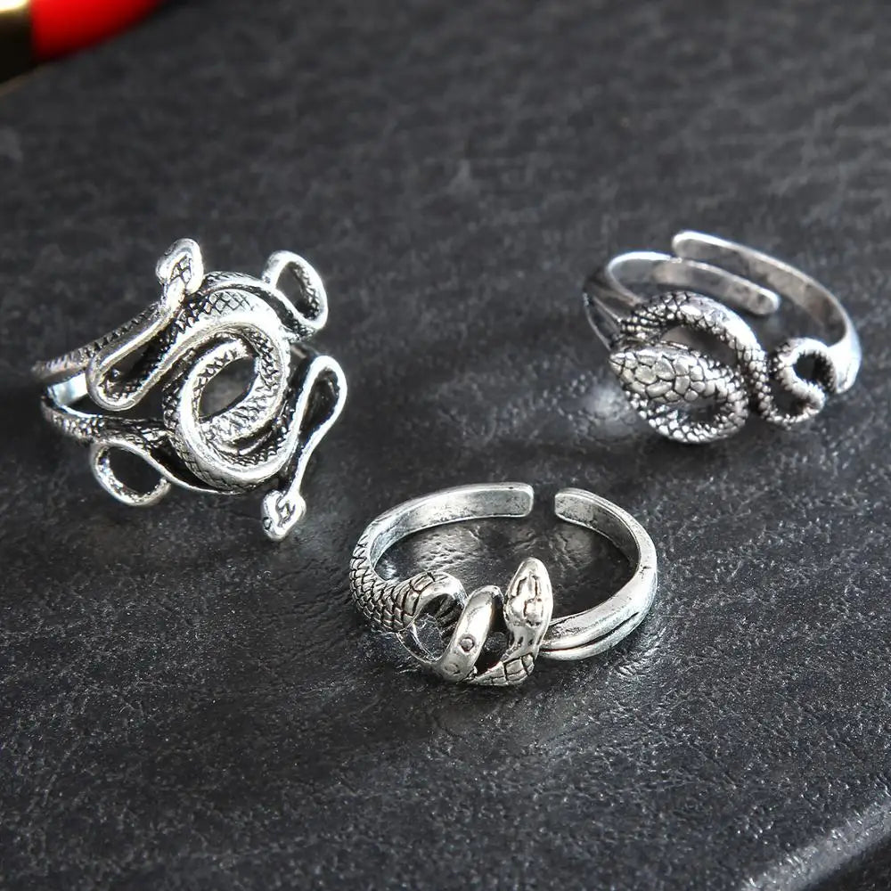 Gothic Retro Snake Ring