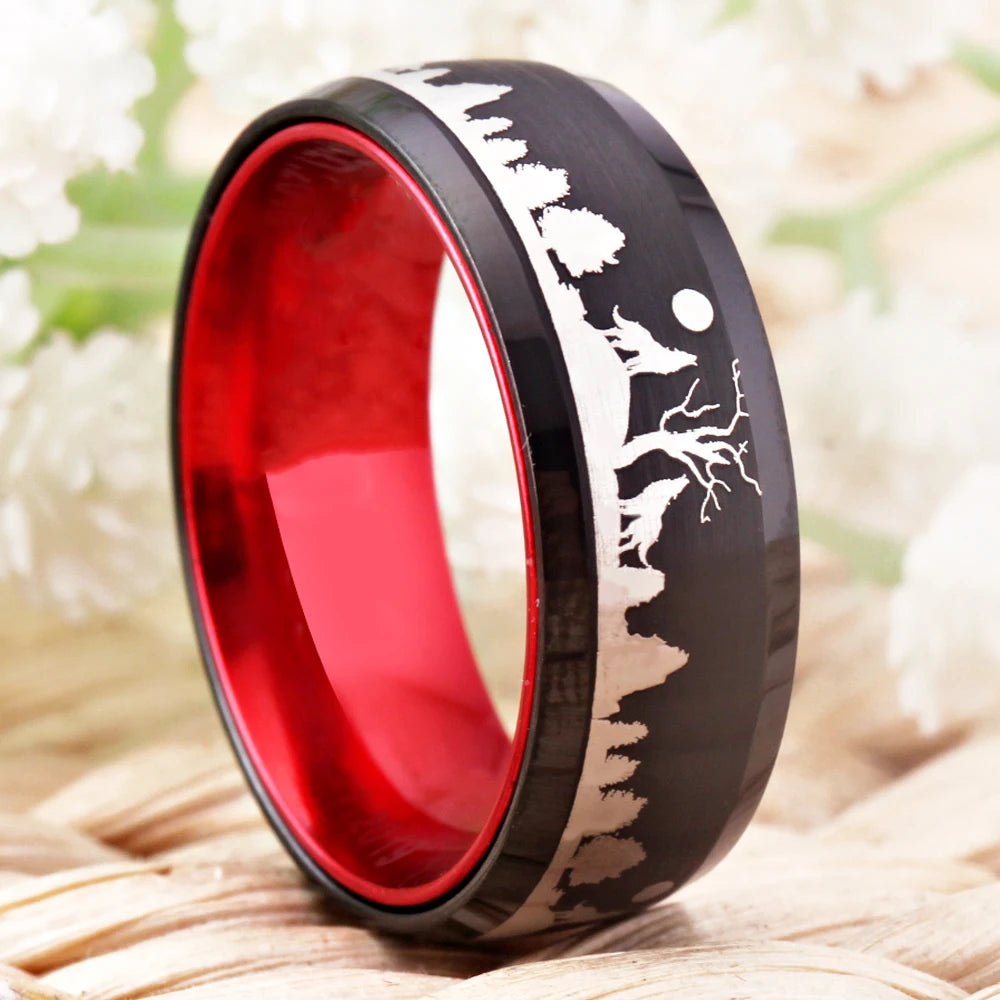 Unique Wolf Rings