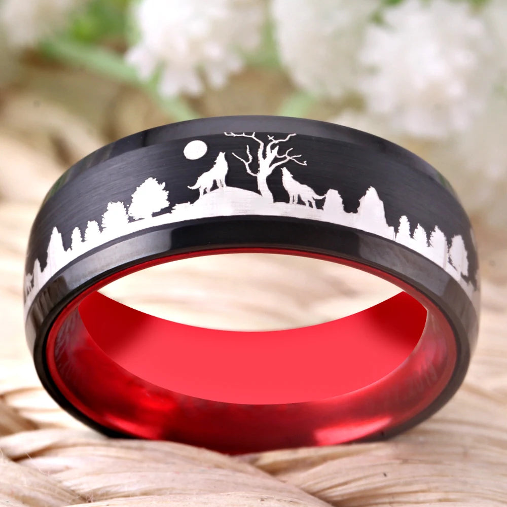 Unique Wolf Rings