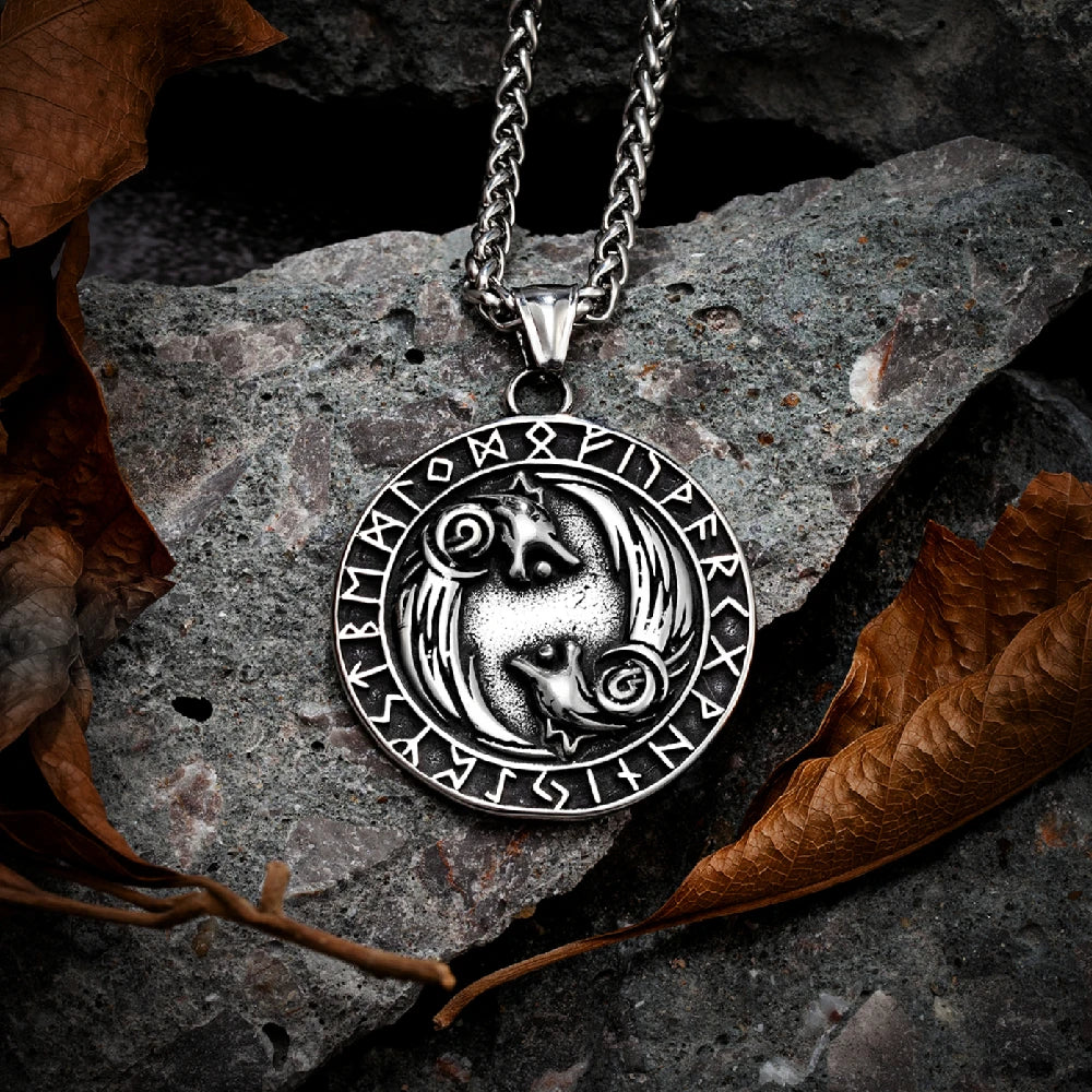 Unique Viking Vintage Wolf Necklaces