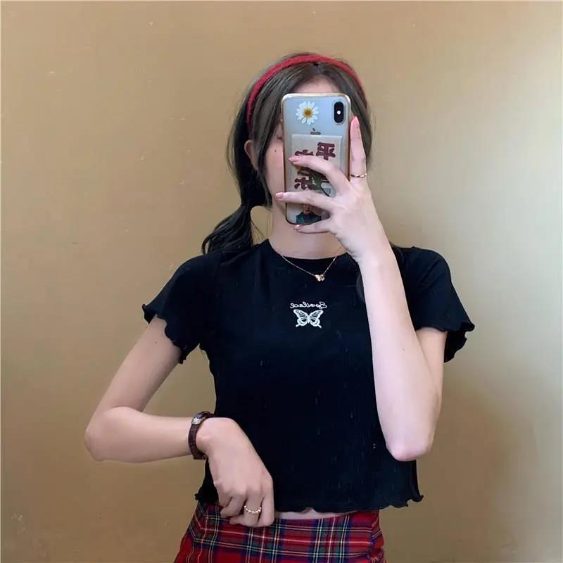 Cute Butterfly Summer Women T-shirts