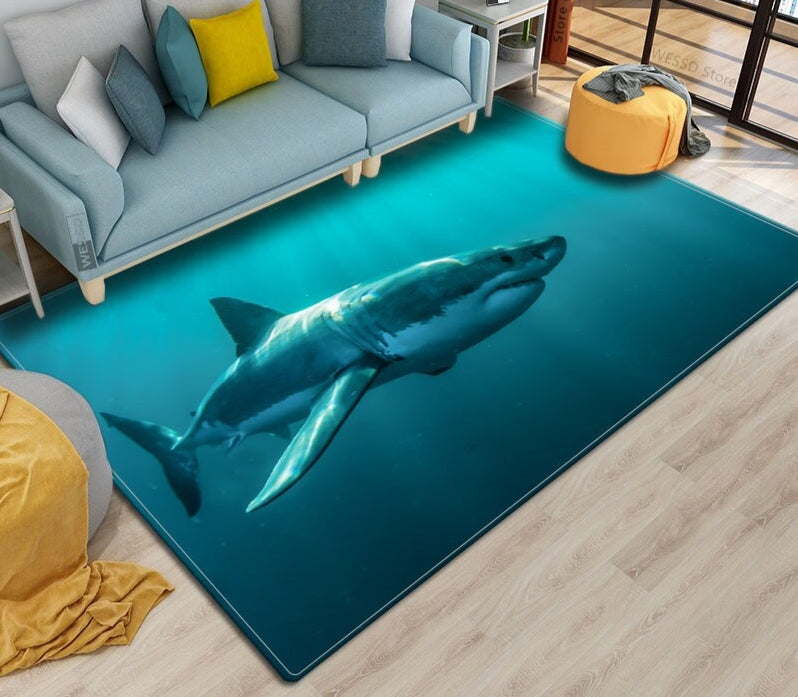 Unique Shark Carpet