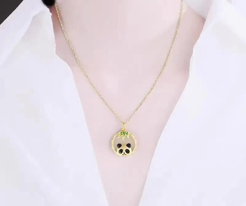 Cute Panda Necklace