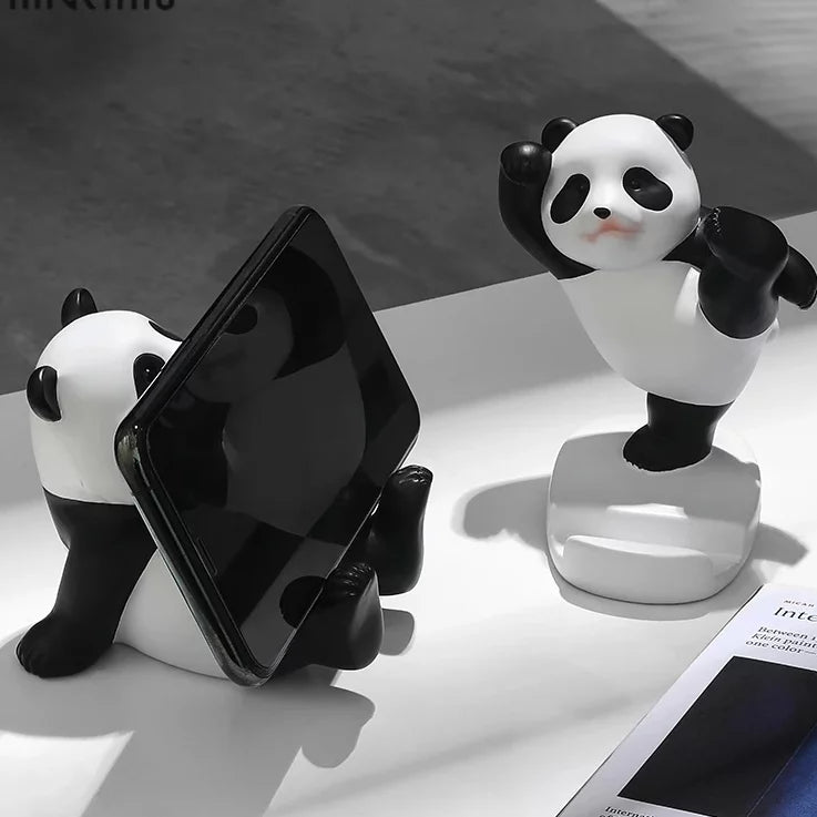 Unique Panda mobile phone bracket