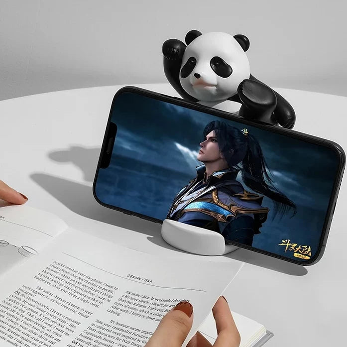 Unique Panda mobile phone bracket