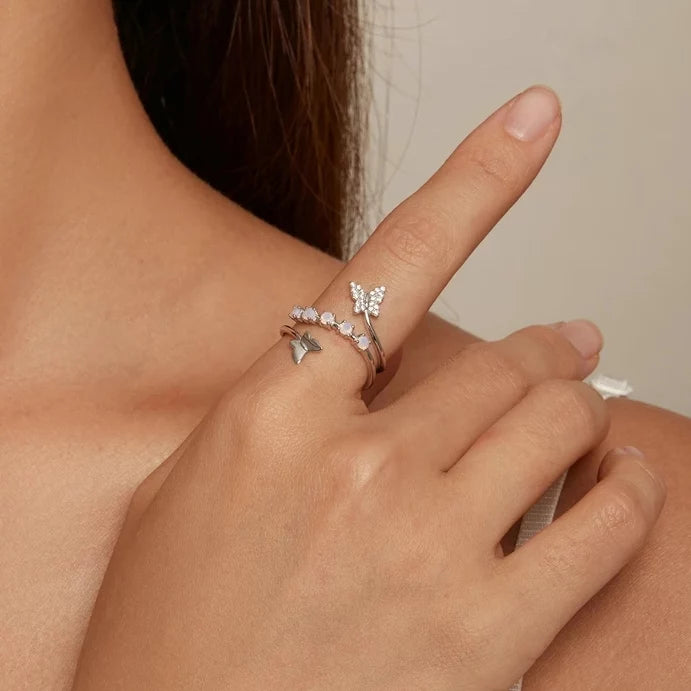 Luxury Butterfly Ring