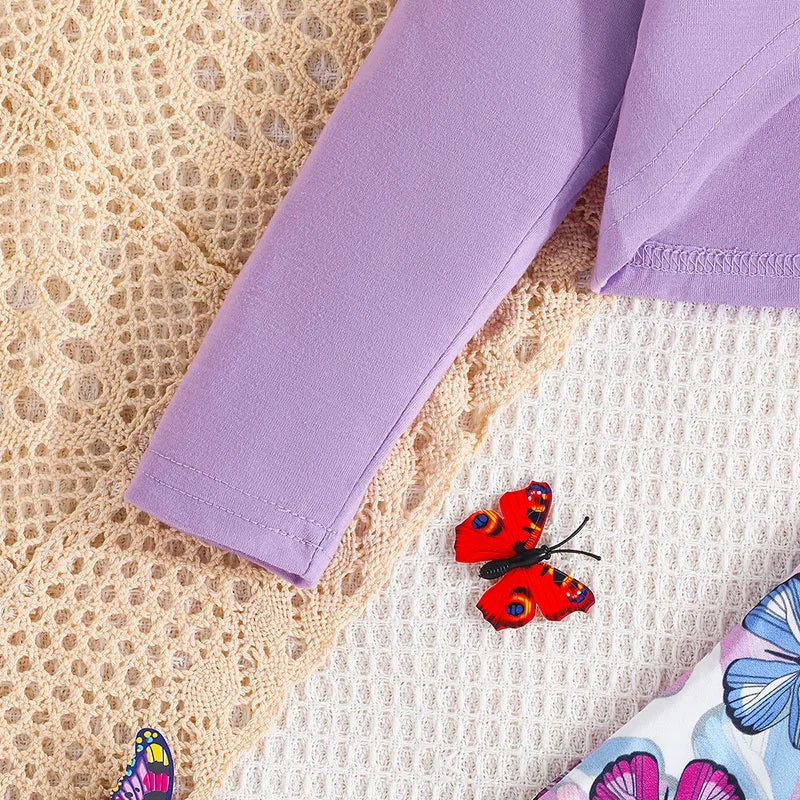 Luxury Butterfly Clothing Set