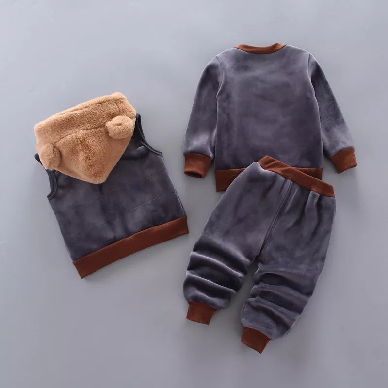 Winter Bear Baby Clothes Sets