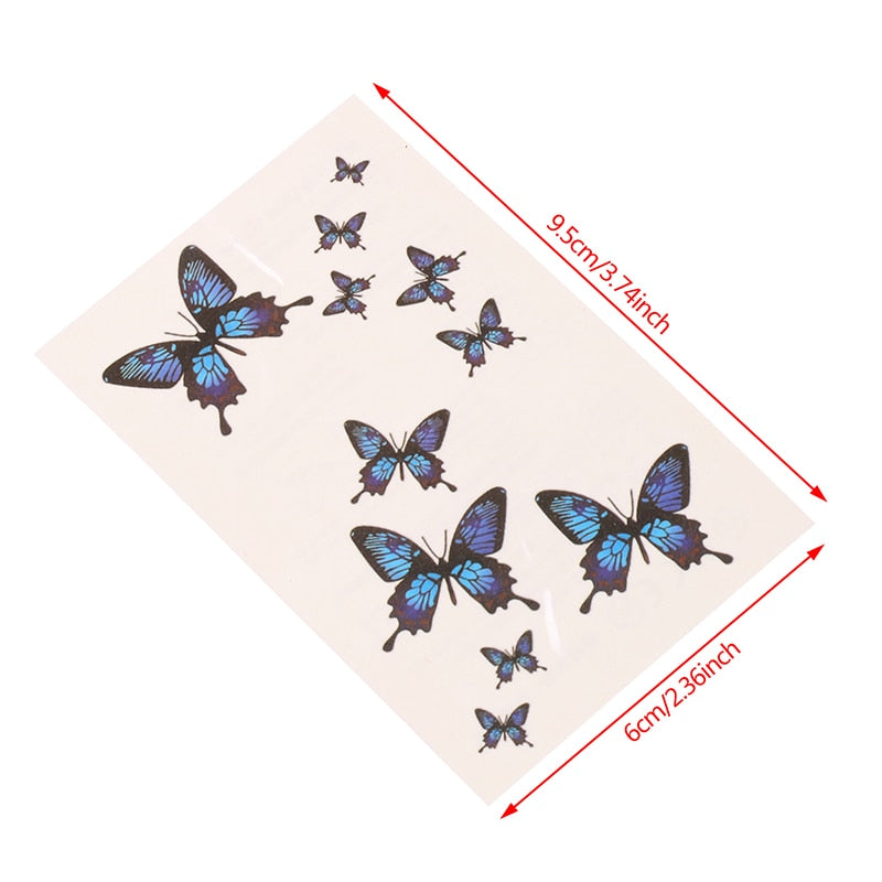 Luxury Butterfly Temporary Tattoo