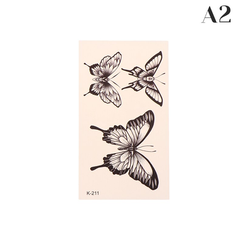 Luxury Butterfly Temporary Tattoo