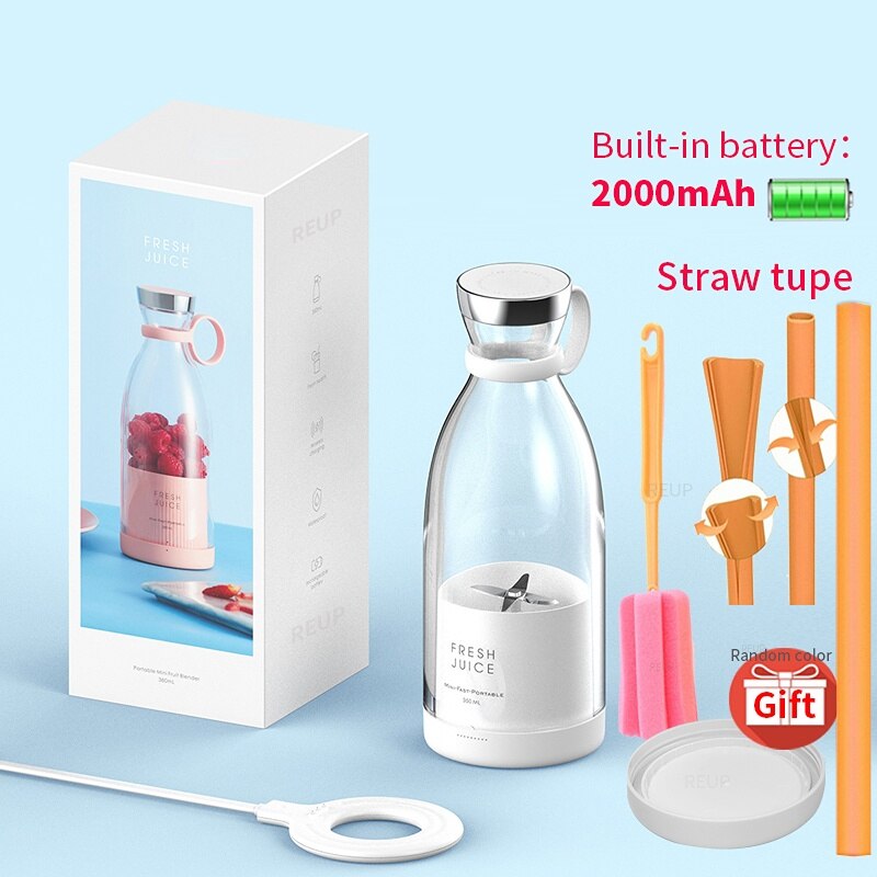 Mini Portable Blender Electric Fruit Juicer Mixers