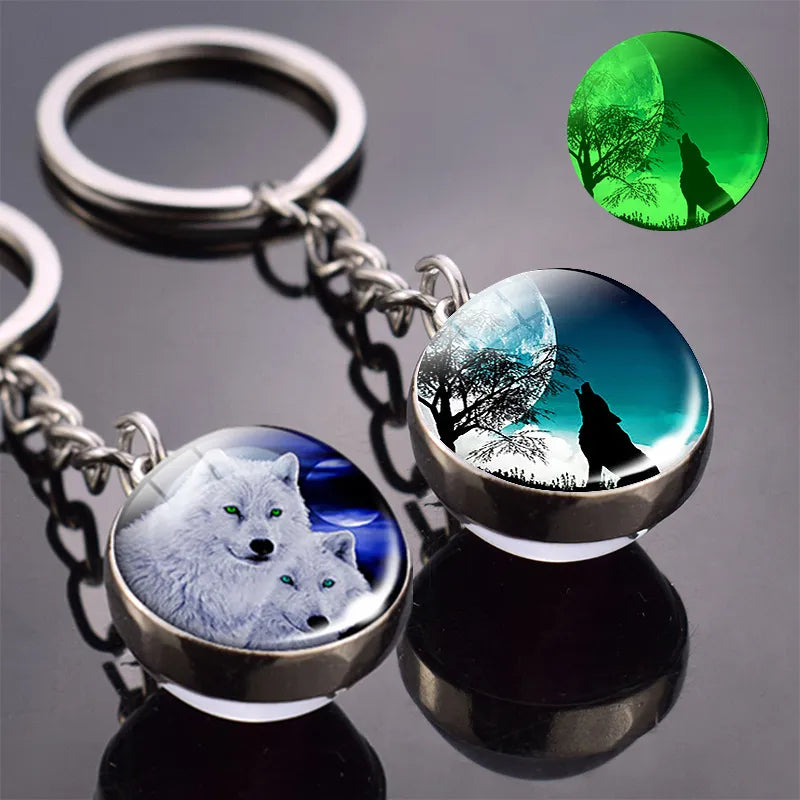 Unique Wolf Key Chain