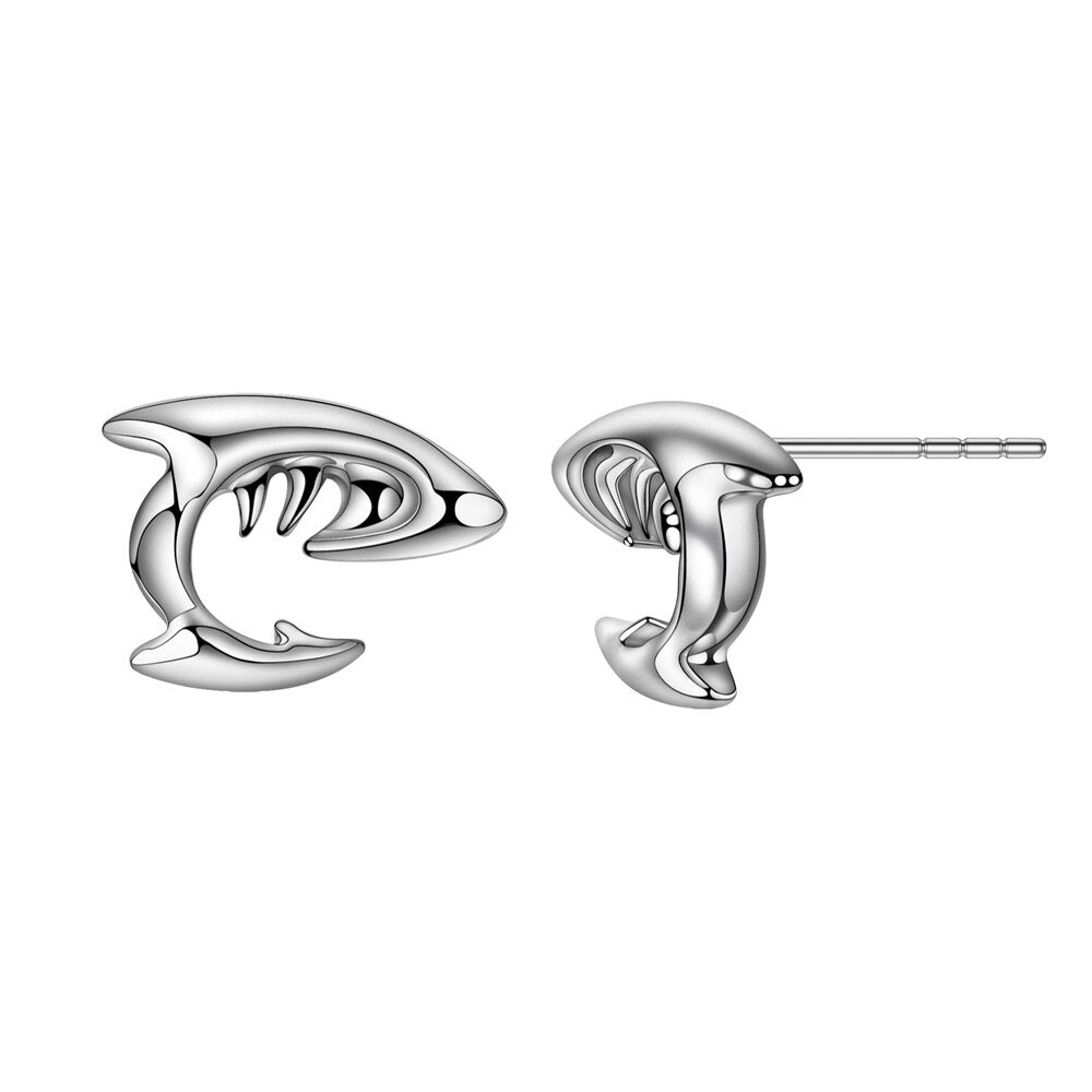 Cute Shark Stud Earrings
