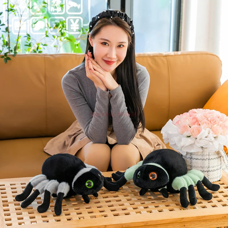 Adorable Black Spider Plush