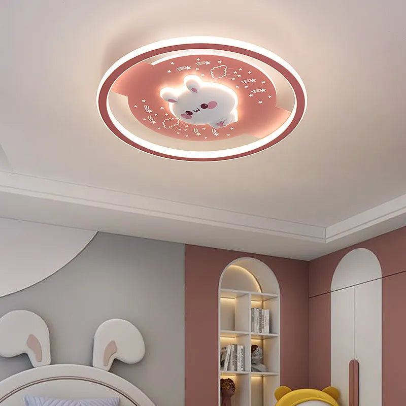 Cute Bunny Ceiling Light