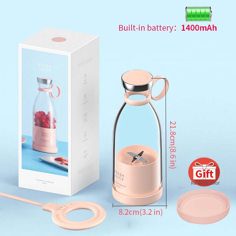 Mini Portable Blender Electric Fruit Juicer Mixers