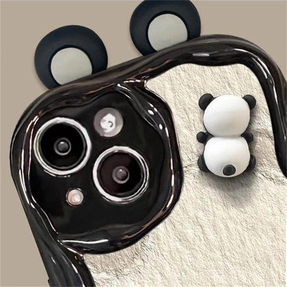 Cute Panda Cover Phone