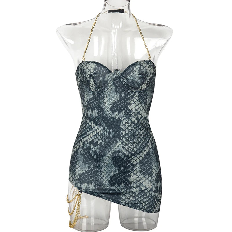Luxury Snake Dress