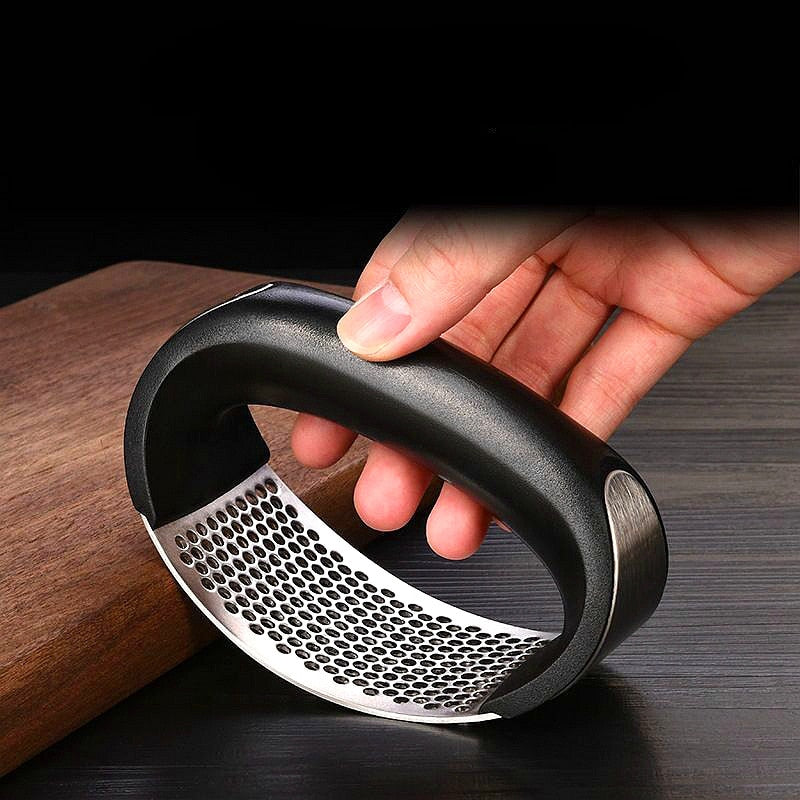 Unique Garlic press