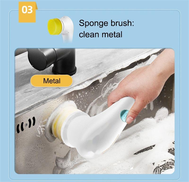 Multifunctional Electric Cleaning Brush