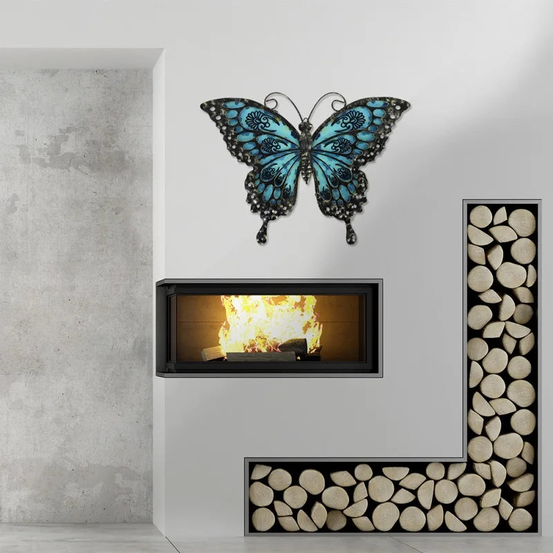 Luxury Butterfly Wall Decoration Glass