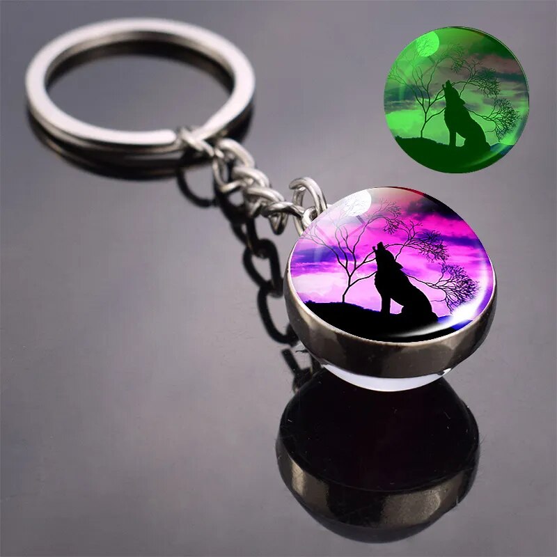 Unique Wolf Key Chain