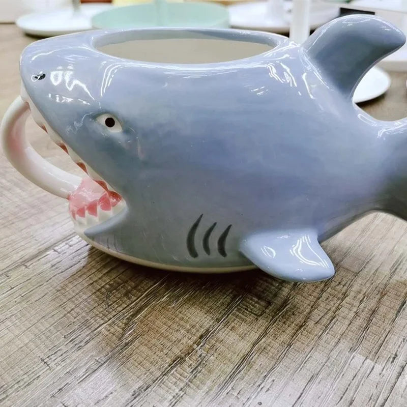 New Creative Shark Coffee Cup