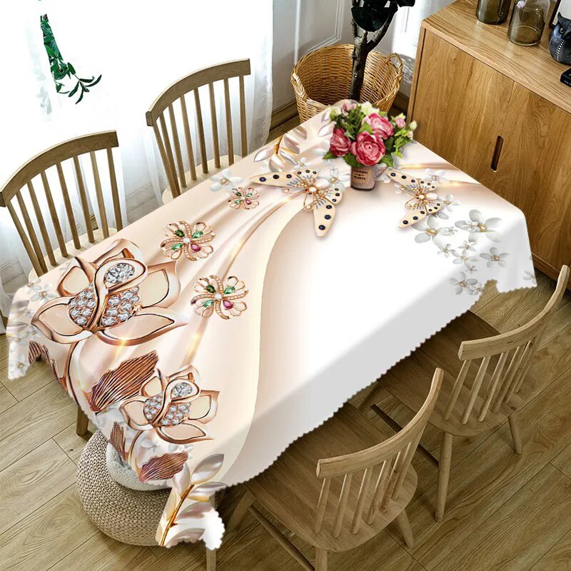 Luxury Butterfly Tablecloth