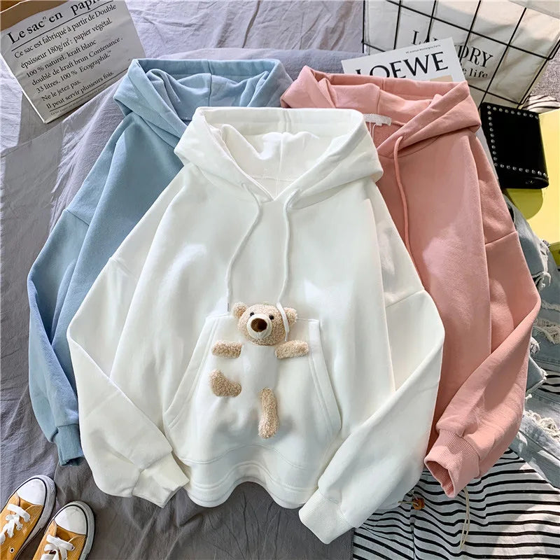 Cute Little Bear Hoodies