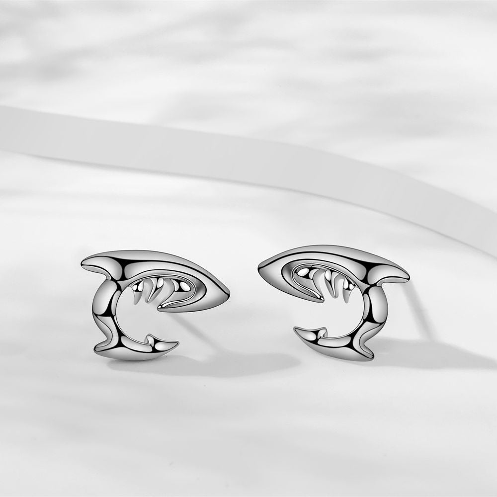 Cute Shark Stud Earrings