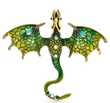 Unique Dragon Brooches