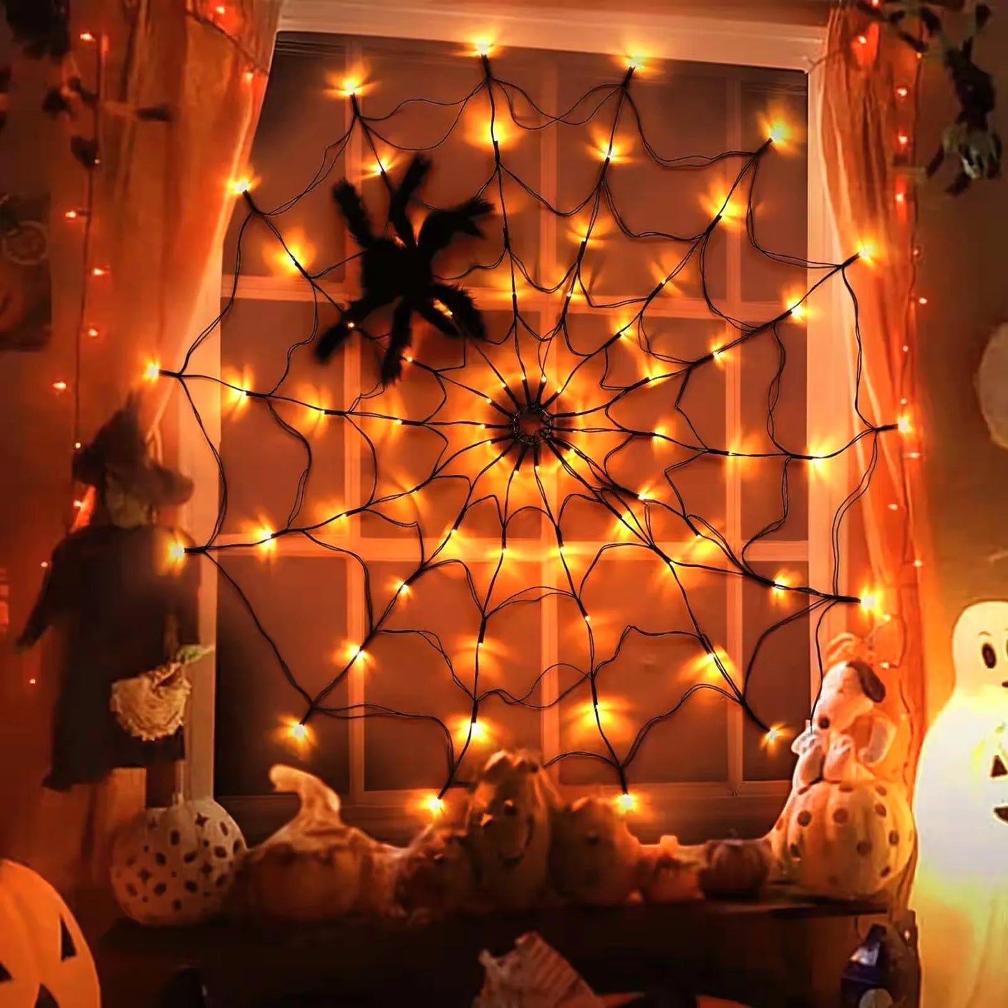 Amazing Spider Web LED Light