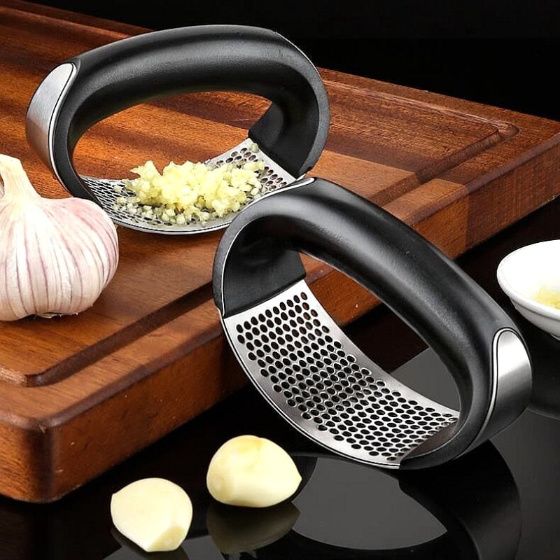 Unique Garlic press