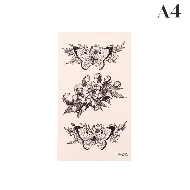 Luxury Butterfly Temporary Tattoo