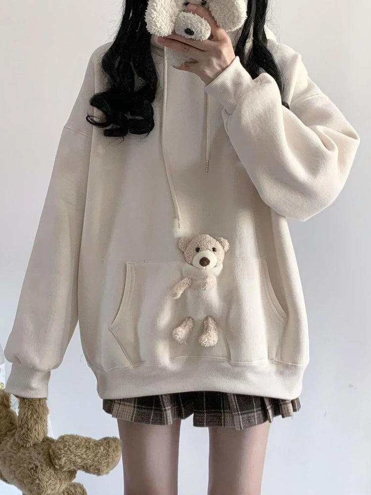 Cute Little Bear Hoodies