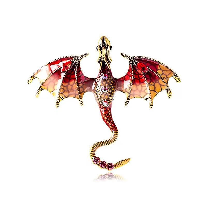 Unique Dragon Brooches