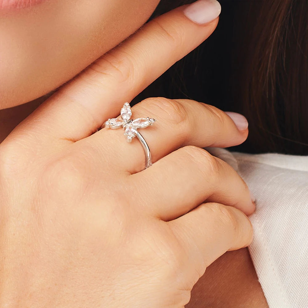 Cute Butterfly Ring