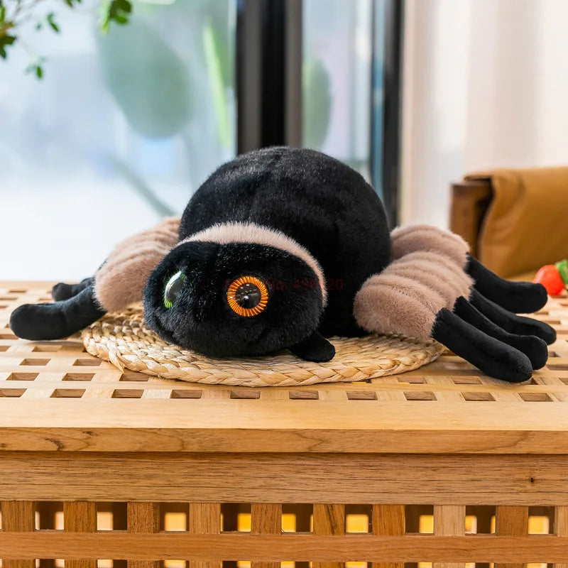 Adorable Black Spider Plush