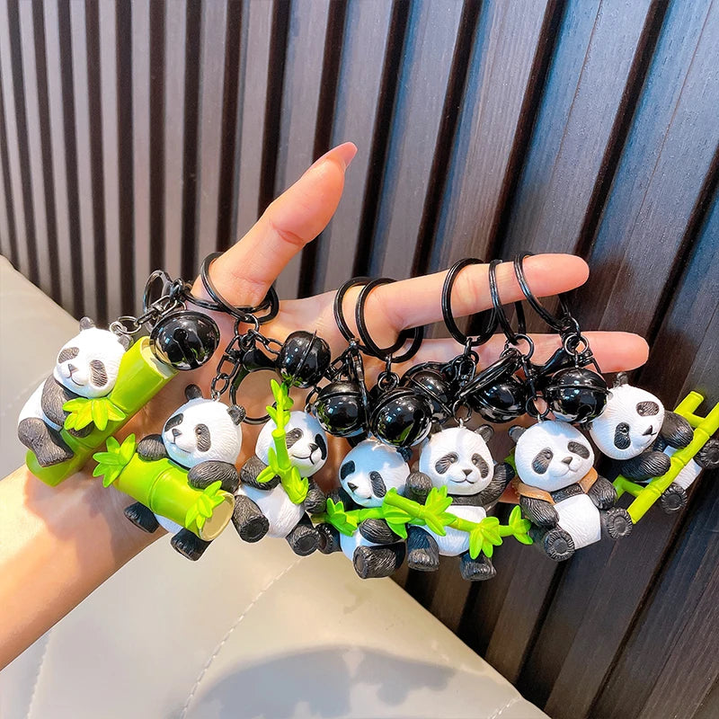 Cute Panda Keychain