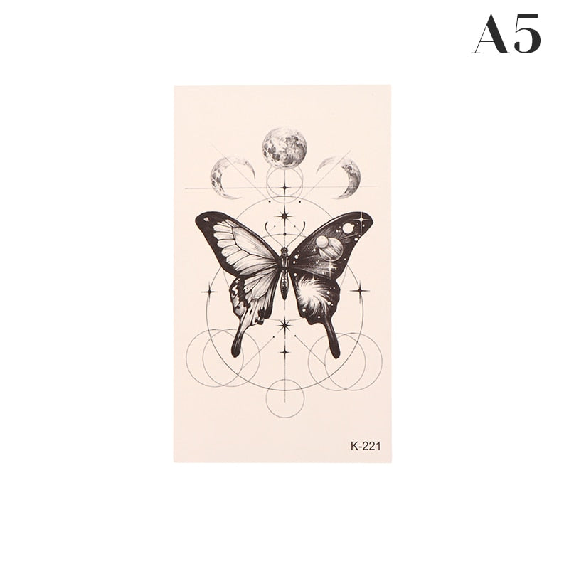 Luxury Butterfly Temporary Tattoo